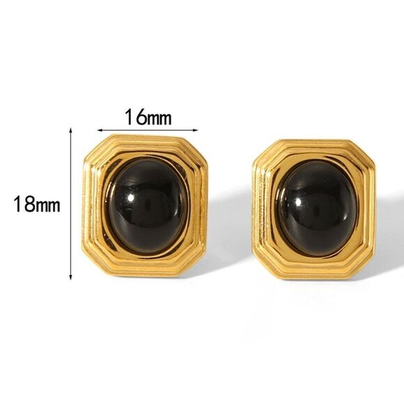Vintage Style Stud Earrings C24 - Picture 1 of 5
